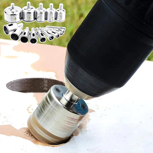 Diamantgatboor 15-delige set