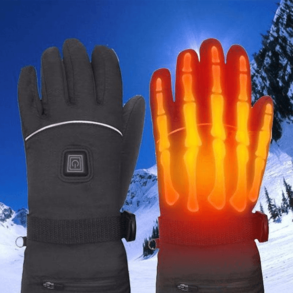 Nieuwe upgrade Elektrisch Verwarmde Handschoenen (Beste Cadeau Deze Winter)