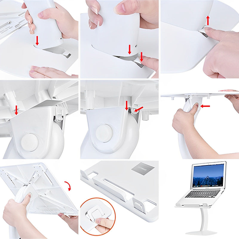 Multifunctional folding small table