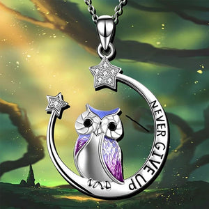 Geef nooit inspiratie ketting op