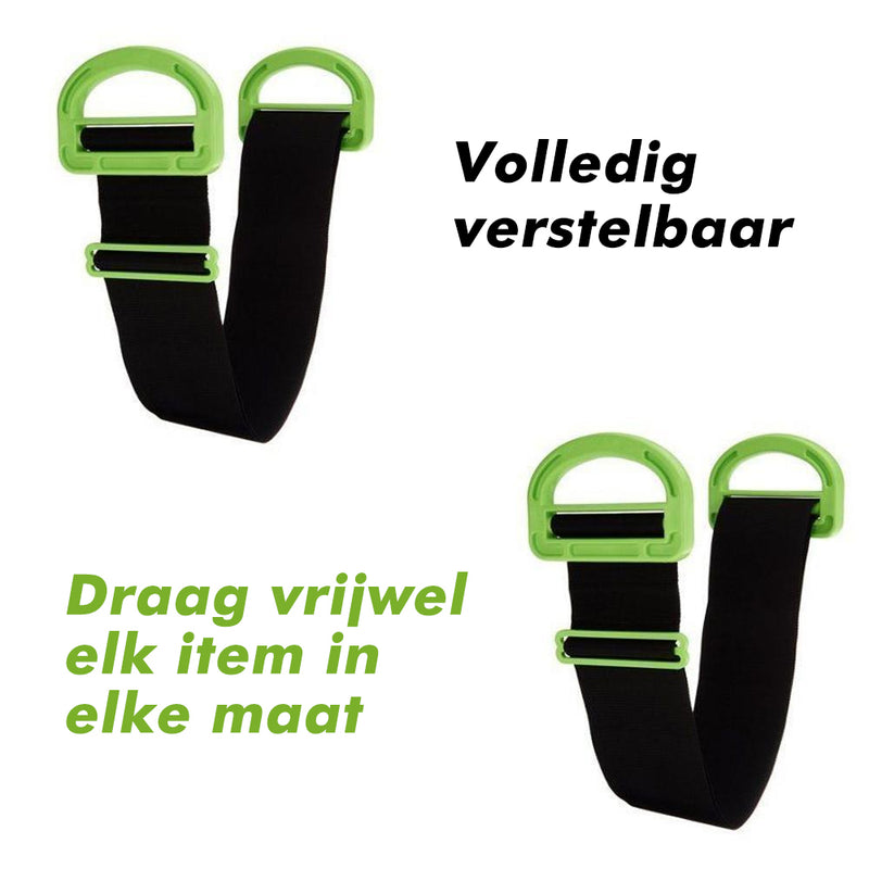 Draagbare hef- en bewegende riem