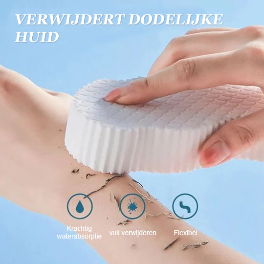 Superzachte exfoliërende badspons