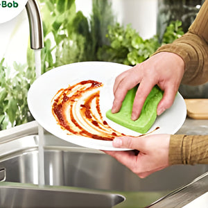 Gecomprimeerde gekleurde spons keukendoek