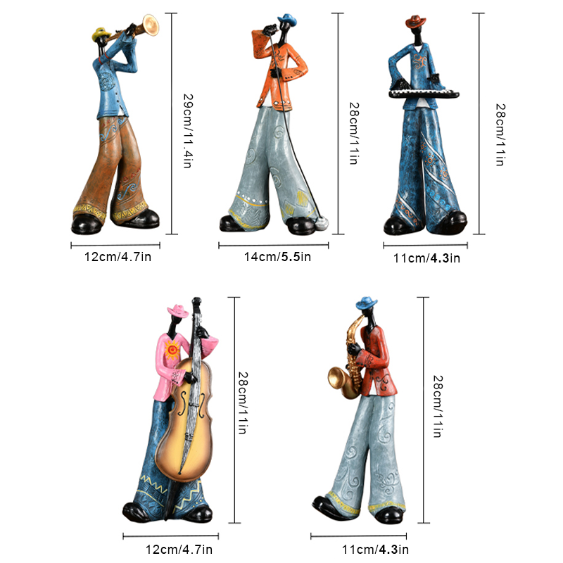 Muziekband sculptuur Info