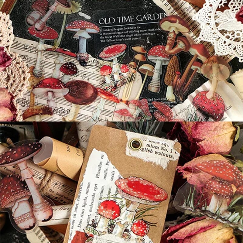 Geheugen Tuin-serie PET-stickerset