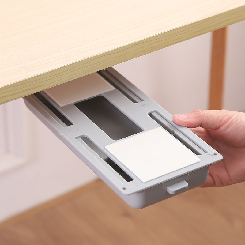 Opberglade onder bureau
