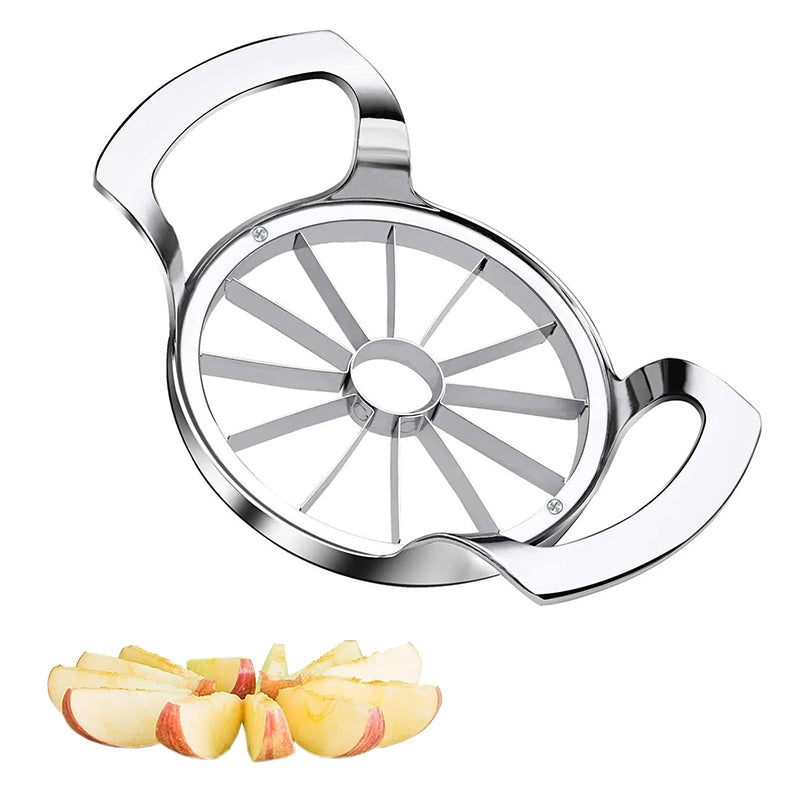 Appelboor en snijmachine