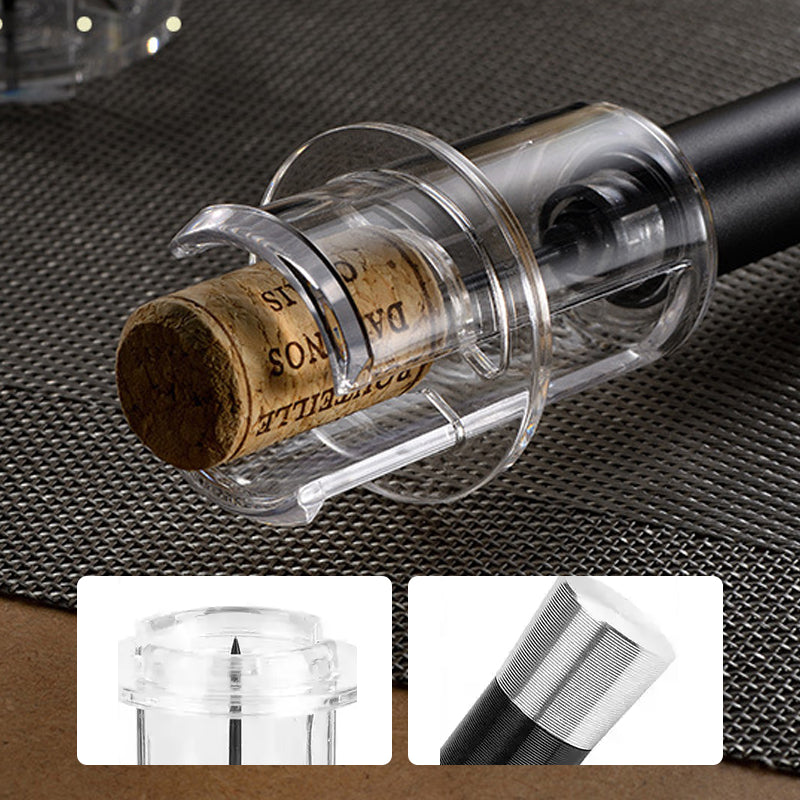 Handmatige flesopener met luchtdruk