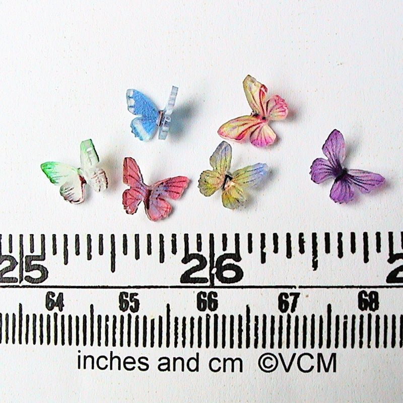 Micro miniatuur vlinders