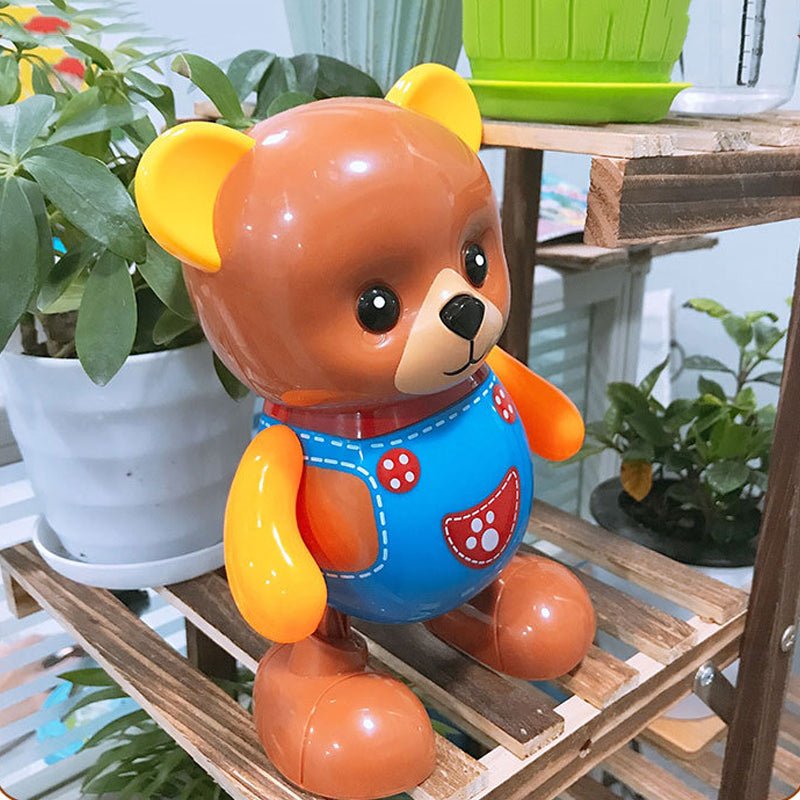 Bliksem- en muzikaal dansend pinguïnspeelgoed