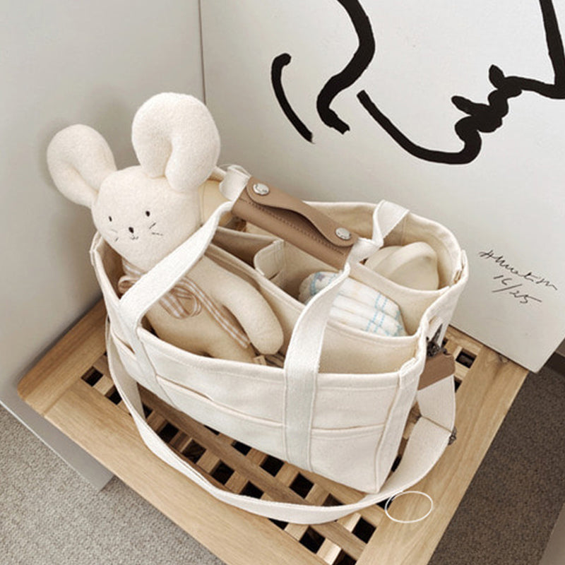 Effen kleur canvas draagtas