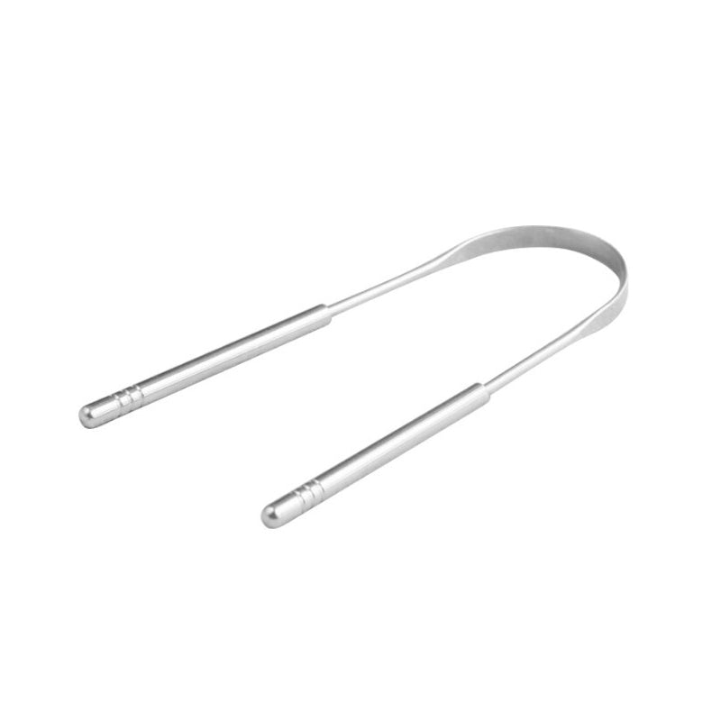 Draagbare tongschraper