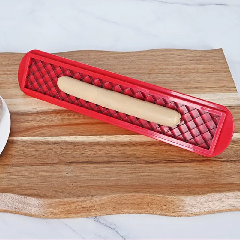 Perfecte Criss-Cross Slots Hotdogs Slicer