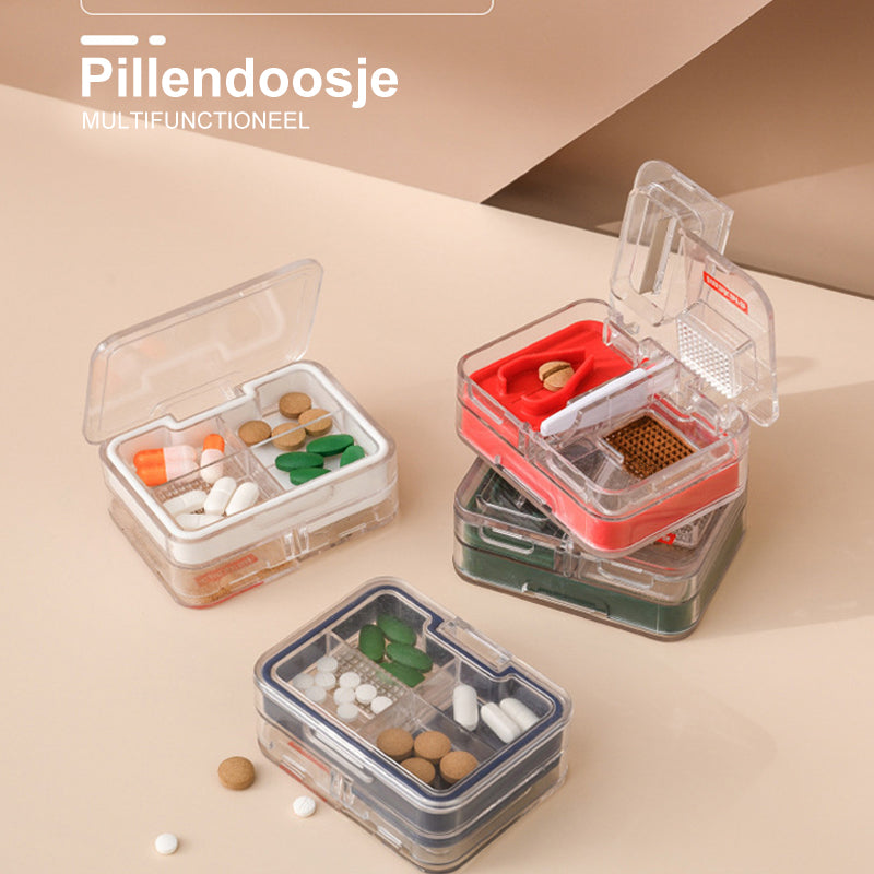 Draagbare multifunctionele medicijndoos