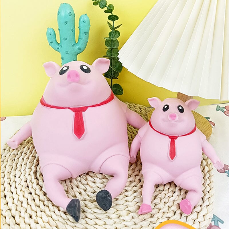 Creatief decompressie roze Piggy speelgoed