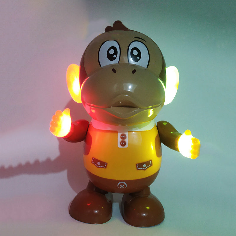 Bliksem- en muzikaal dansend pinguïnspeelgoed