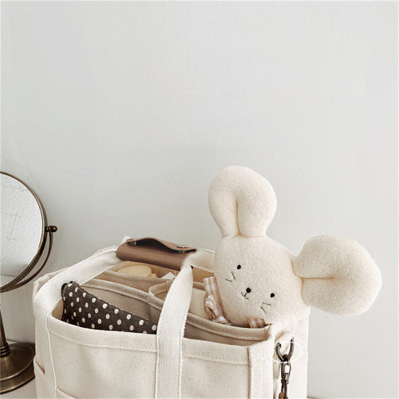 Effen kleur canvas draagtas