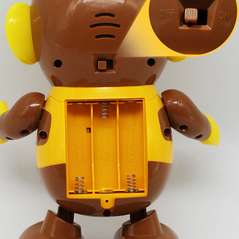 Bliksem- en muzikaal dansend pinguïnspeelgoed