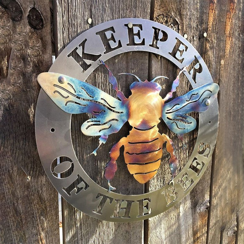 Pre-Sale>>Keeper of the Bees Metal Art