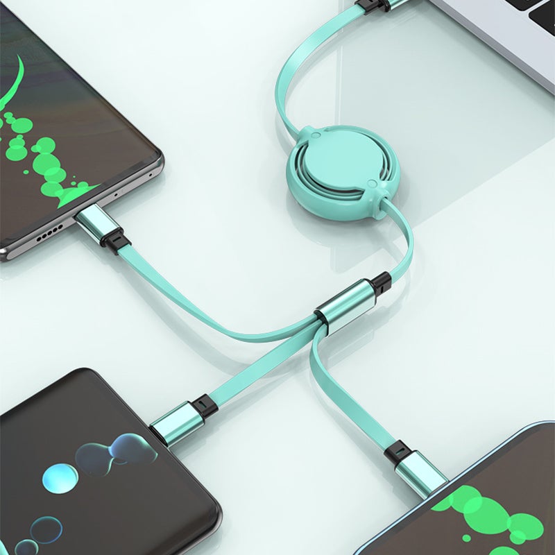 3 in 1 Mobiele Oplaadkabel
