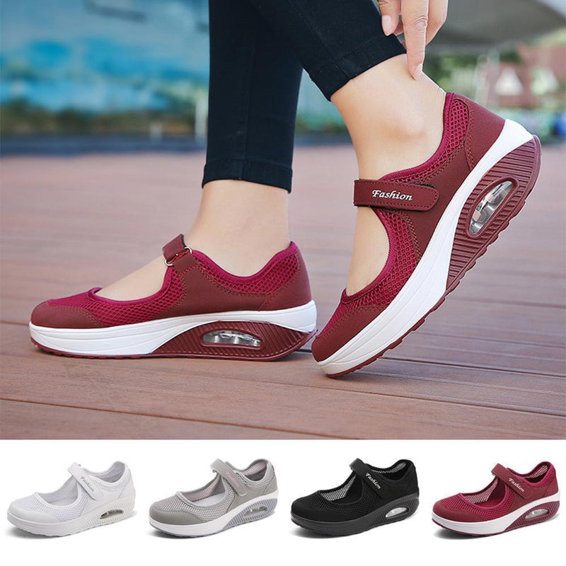 Vliegende geweven gezellige wandelschoenen