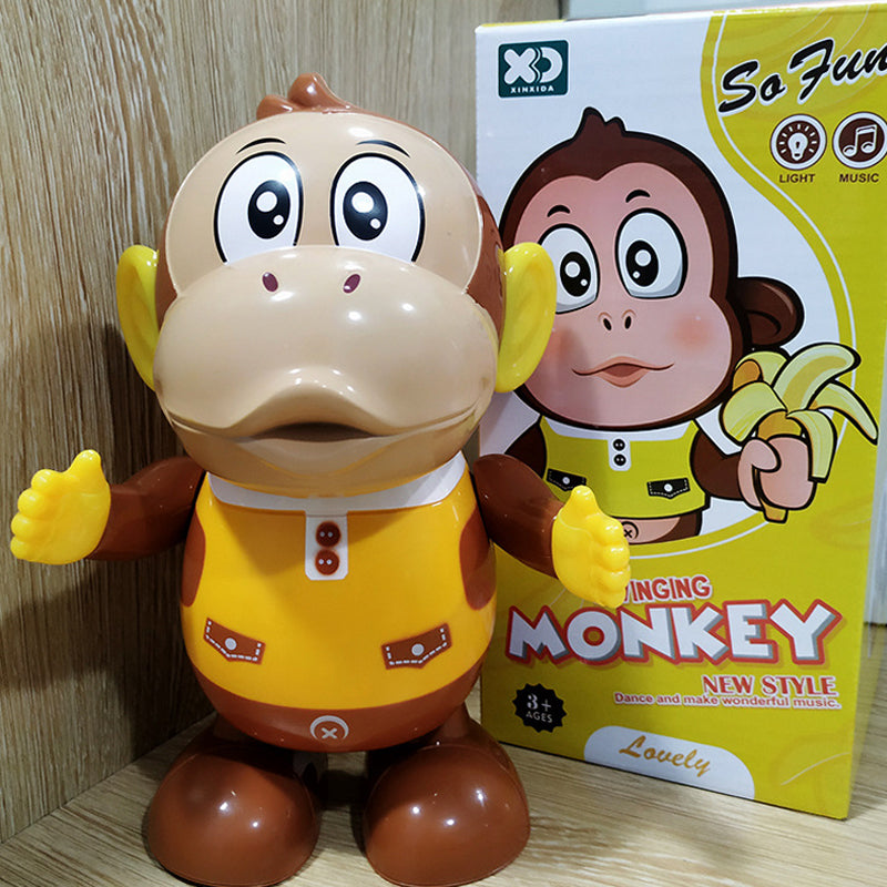 Bliksem- en muzikaal dansend pinguïnspeelgoed