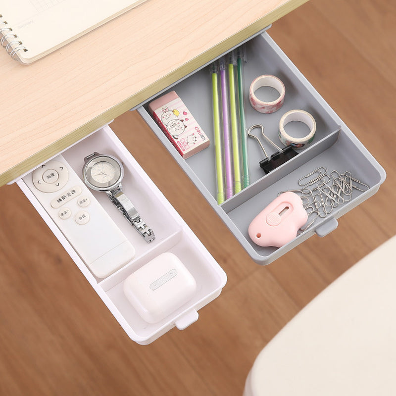 Opberglade onder bureau