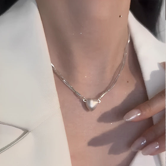 Aantrekkelijkheid magneet liefde hanger ketting