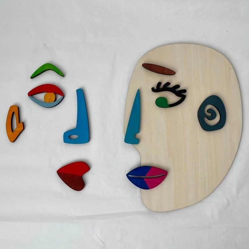 Houten Montessori Puzzels-Beste cadeau voor uw kind