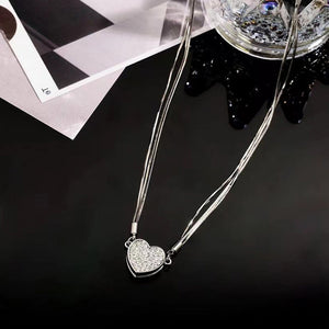 Magnetische liefde patchwork ketting