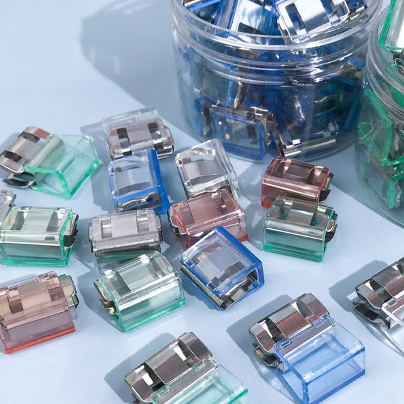 Kleurrijke mini-paperclips