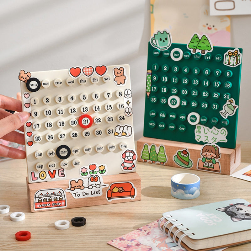 Handmatige DIY-loopkalender