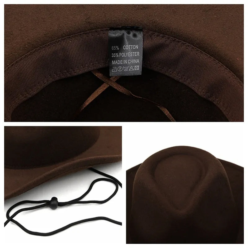 Gentleman lederen gesp hoed