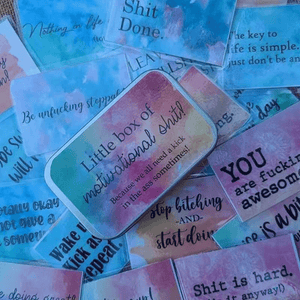 Grappige Motivatiekaart Cadeau (set van 20 stuks)