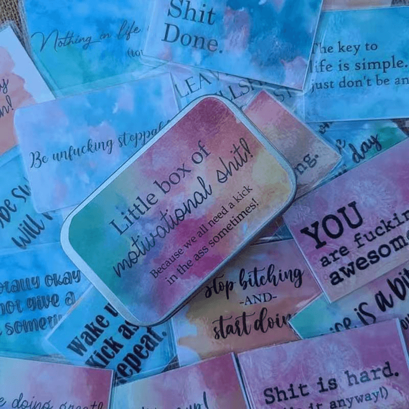 Grappige Motivatiekaart Cadeau (set van 20 stuks)