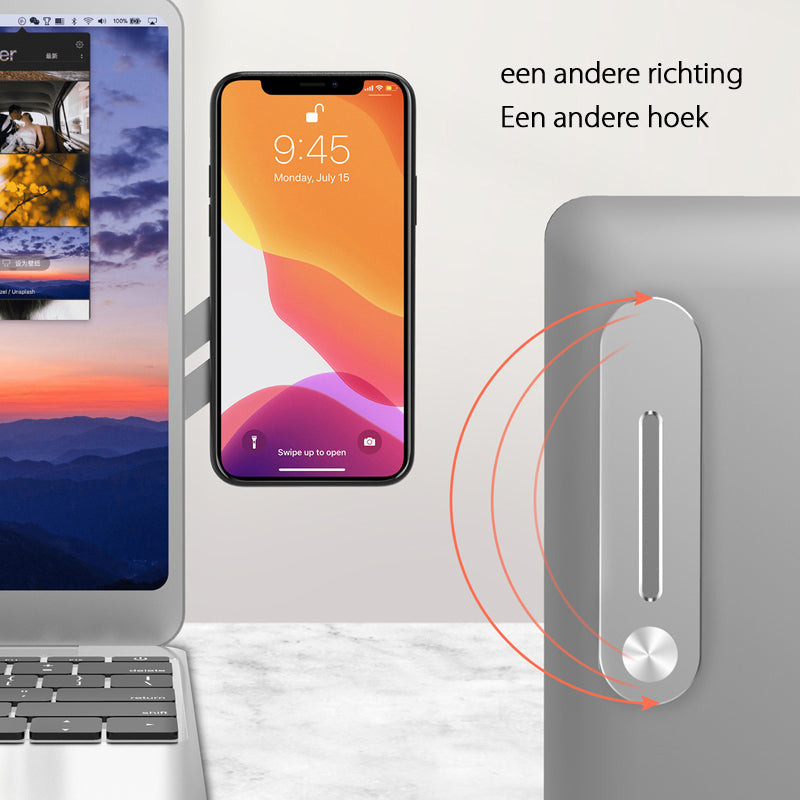 Laptopuitbreidingsbeugel