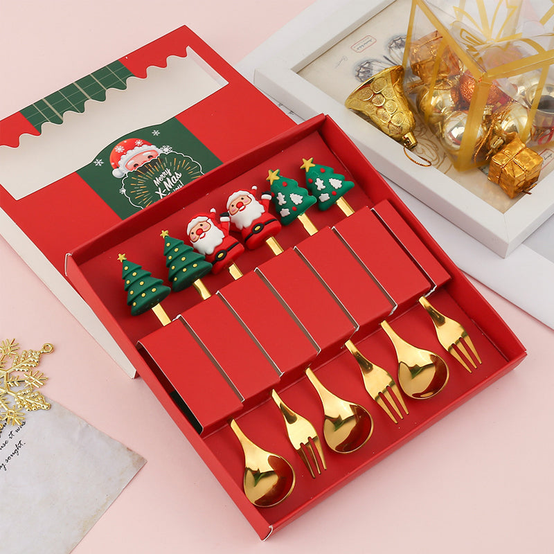 Christmas spoon set