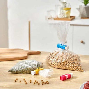 Snackclip voor vers voedselzakje