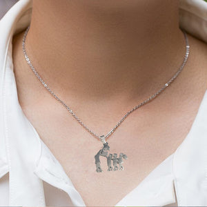 Personalized necklace - For the best mother in the world