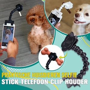 Praktische Selfie Stick-telefoonhouder voor huisdieren