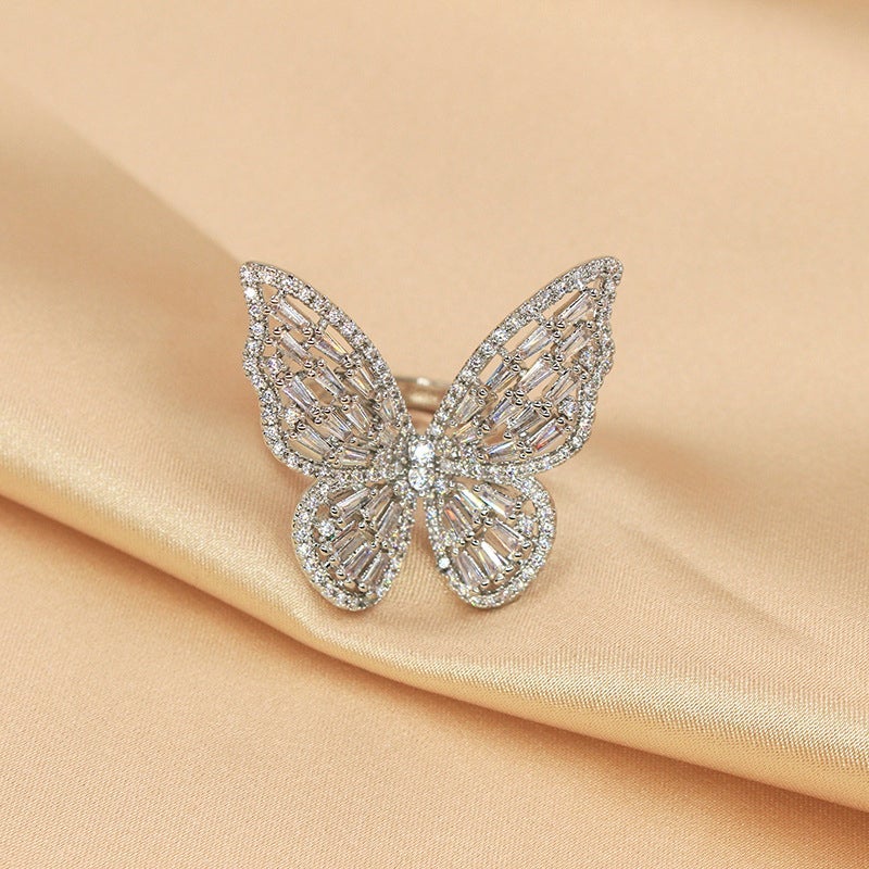 Women's Ziron Butterfly Ring