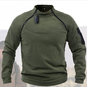 Herentrui met ritssluiting en kraag