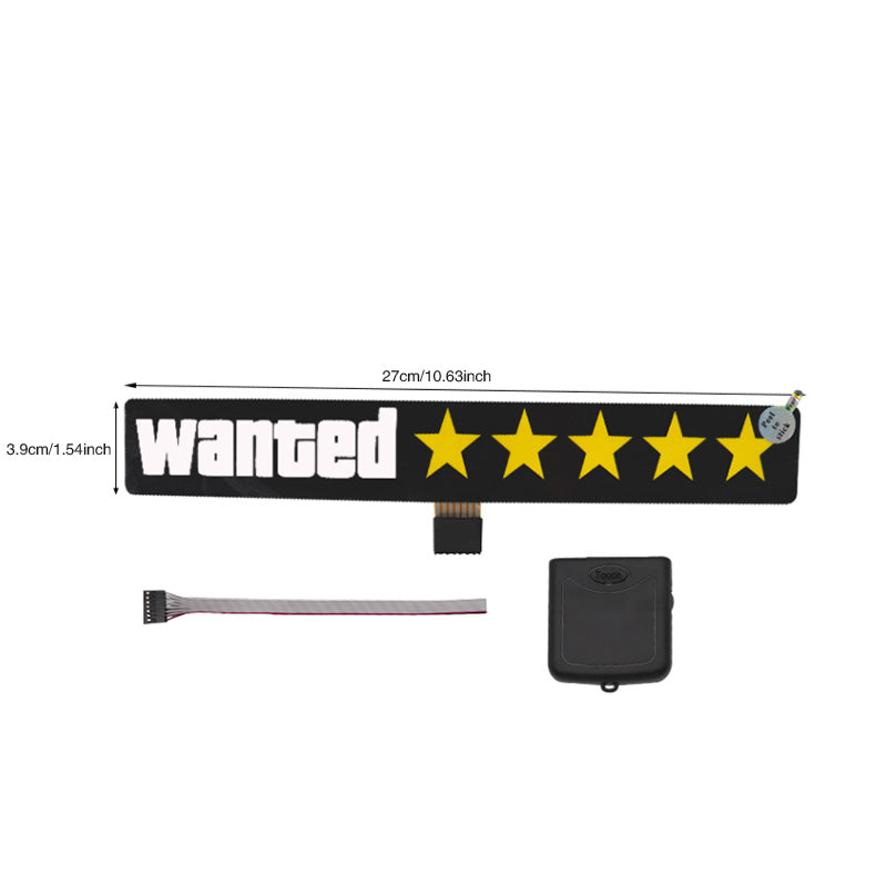 Lichtgevende bumpersticker