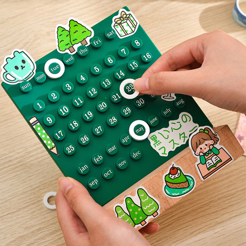 Handmatige DIY-loopkalender