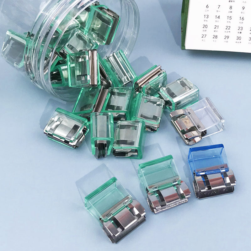 Kleurrijke mini-paperclips