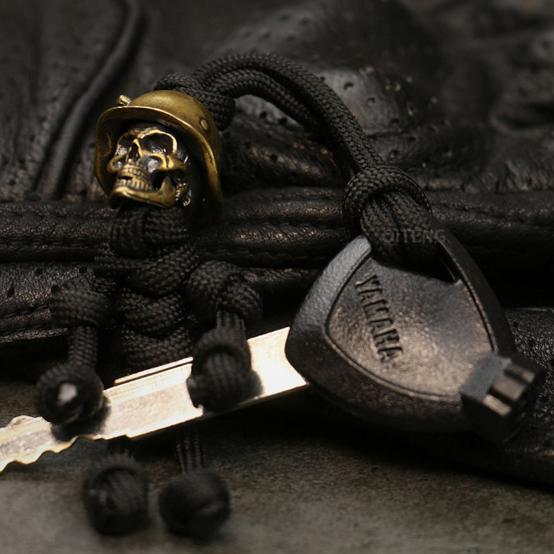 Skelet Soldaat Paracord Sleutelhanger