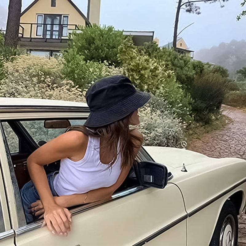 Opvouwbare en draagbare zonnehoed