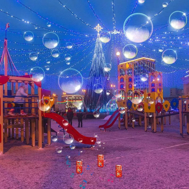 Draagbare vuurwerk bubbelmachine