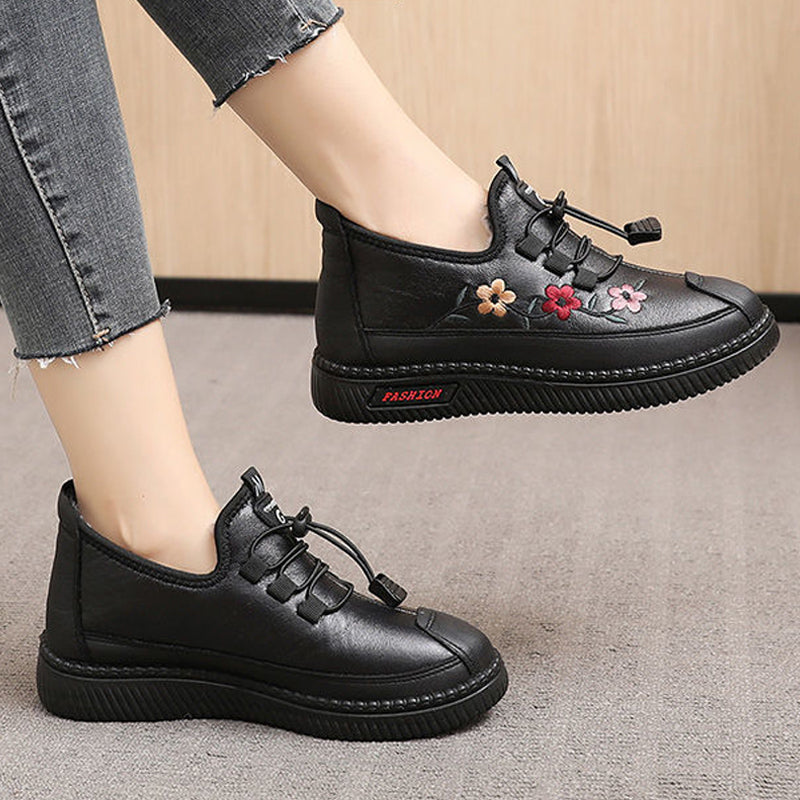 Dames Loafers voor Oudere Vrouwen Zacht Warm