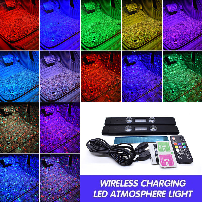 USB oplaadbare kleurrijke led decoratieve verlichting